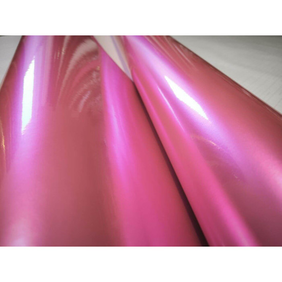Ružová lesklá metalická fólia Ružová lesklá metalická fólia