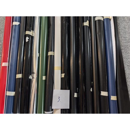 Dorezy fólií - set -3