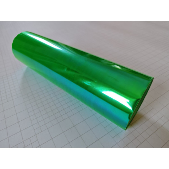 Fólia na svetlá - Chameleón zelená