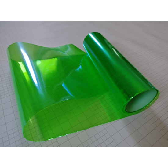 Fólia na svetlá - Chameleón zelená