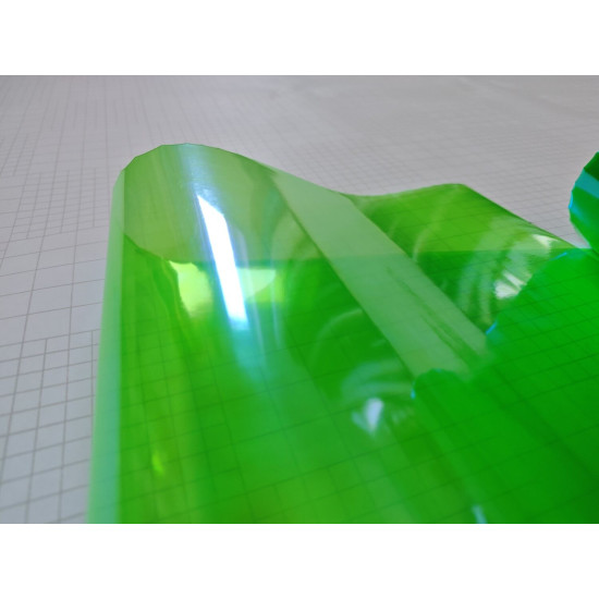 Fólia na svetlá - Chameleón zelená