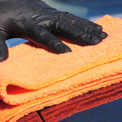 Mikrovlákno Duo - oranžové 400g/m2 Mikrovlákno Duo - oranžové 400g/m2