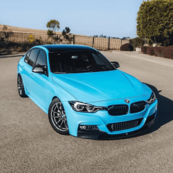 Caribbean Blue lesklá metalická fólia  -  RB09 - HD Caribbean Blue lesklá metalická fólia  -  RB09 - HD