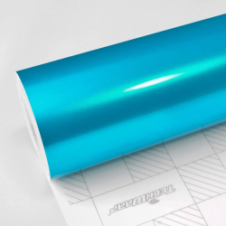 Sea Turquoise lesklá metalická fólia  -  RB16 - HD Sea Turquoise lesklá metalická fólia  -  RB16 - HD
