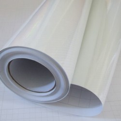 Biela 5D karbónová fólia (vzor 1)