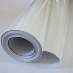 Biela 5D karbónová fólia (vzor 1)