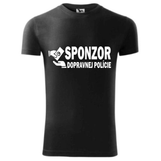 Sponzor dopravnej polície - tričko