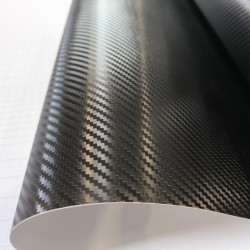 Čierna 3D karbónová fólia CARLIKE Čierna 3D karbónová fólia CARLIKE