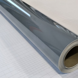 Šedá lesklá fólia CARLIKE - 0,8m x 1,5m