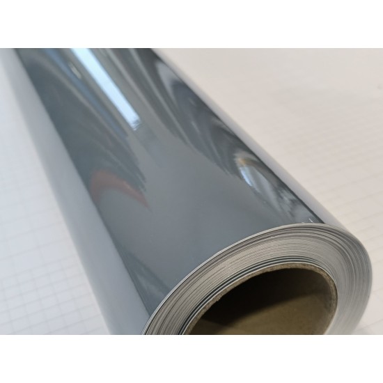 Šedá lesklá fólia CARLIKE Šedá lesklá fólia CARLIKE