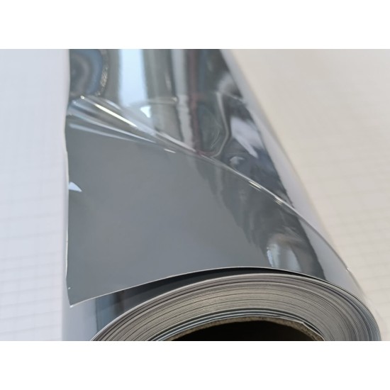 Šedá lesklá fólia CARLIKE Šedá lesklá fólia CARLIKE