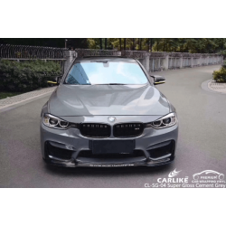 Šedá lesklá fólia CARLIKE - 0,8m x 1,5m