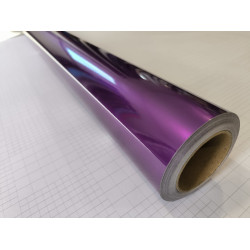 Fialová lesklá metalická fólia Fialová lesklá metalická fólia
