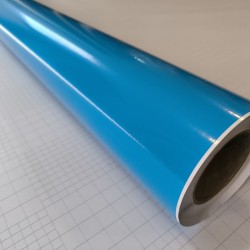 Modrá lesklá fólia
