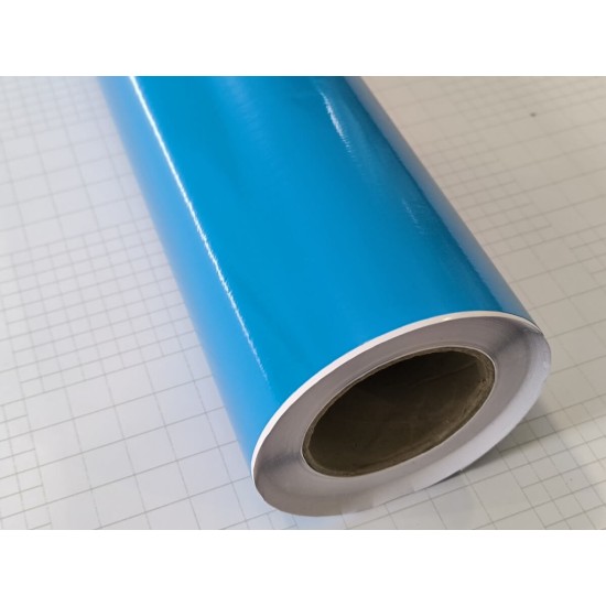 Modrá lesklá fólia Modrá lesklá fólia