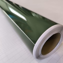 Zelená armádna lesklá fólia Zelená armádna lesklá fólia