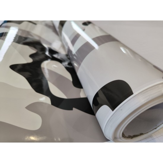 Maskáčová fólia - arktická lesklá Maskáčová fólia - arktická lesklá