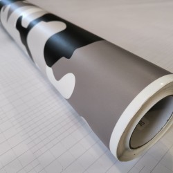 Maskáčová fólia - arktická matná