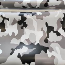 Maskáčová fólia - arktická matná