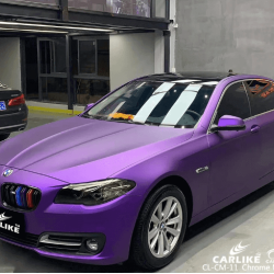 Fialová matná chrómová fólia