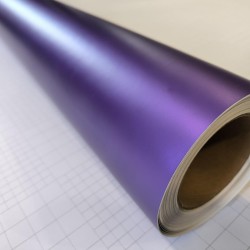 Fialová matná chrómová fólia Fialová matná chrómová fólia