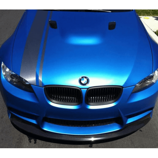 Modrá matná chrómová fólia Modrá matná chrómová fólia