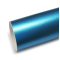 Oceľová modrá matná chrómová fólia