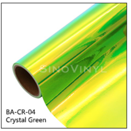 Chameleon plotrová fólia - crystal green