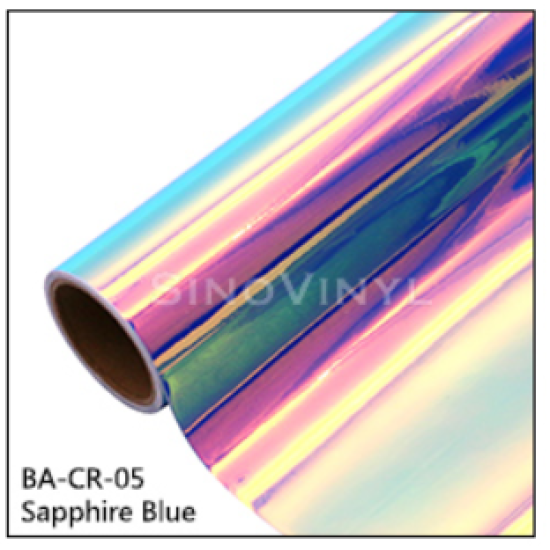 Chameleon plotrová fólia - saphire blue