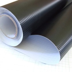 Čierna 3D karbónová fólia 