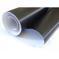 Čierna 3D karbónová fólia 