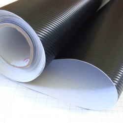 Čierna 3D karbónová fólia 