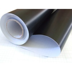 Čierna 3D karbónová fólia 