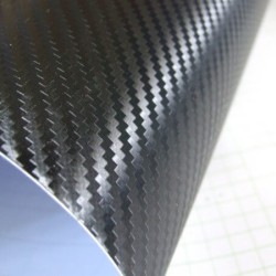 Čierna 3D karbónová fólia (veľká textúra karbónu)