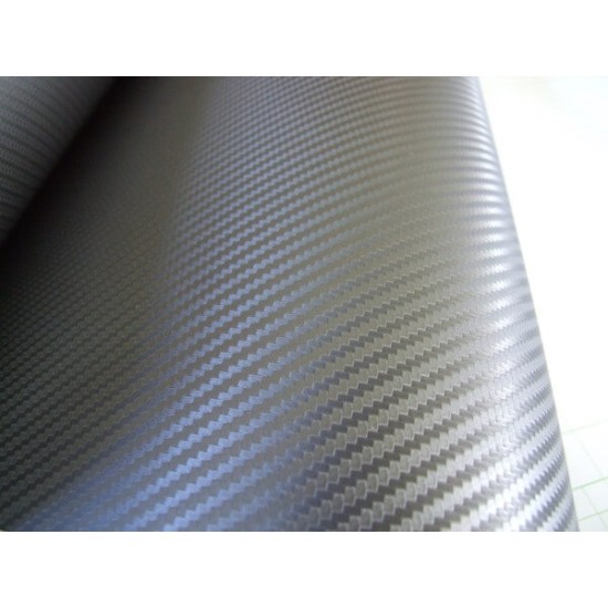 Šedá 3D karbónová fólia