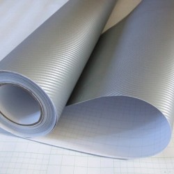 Strieborná 3D karbónová fólia