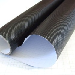 Čierna 4D karbónová fólia