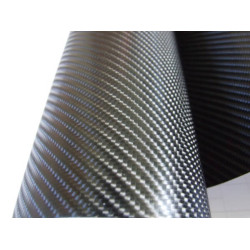 Čierna 4D karbónová fólia