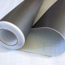 Šedá 4D karbónová fólia