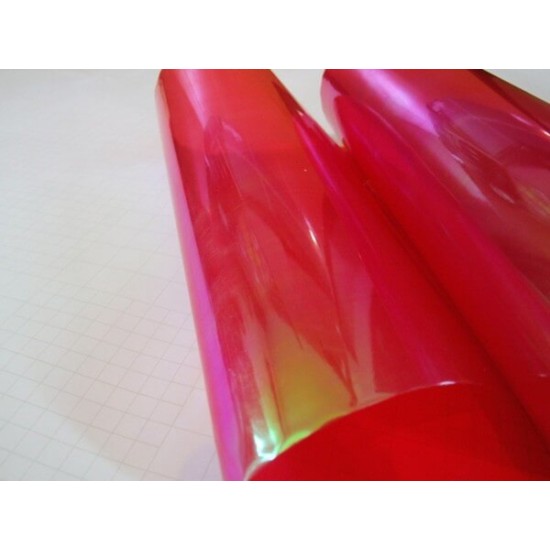 Fólia na svetlá - Chameleón červená