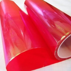 Fólia na svetlá - Chameleón červená