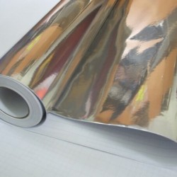 Chrómová fólia - strieborná