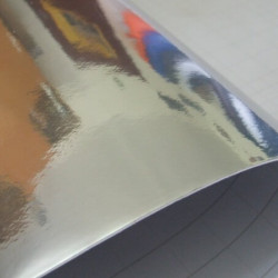 Chrómová fólia - strieborná