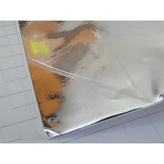 Chrómová fólia - strieborná