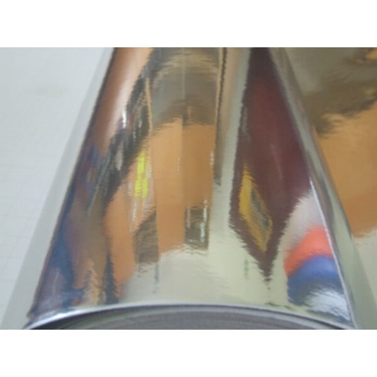 Chrómová fólia - strieborná