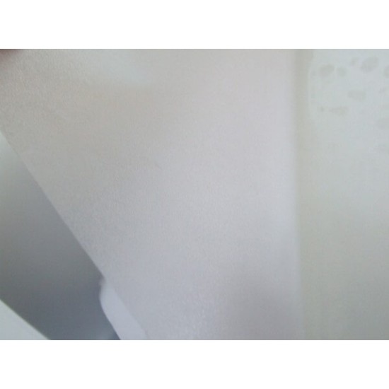 Piesková fólia, mliečne sklo