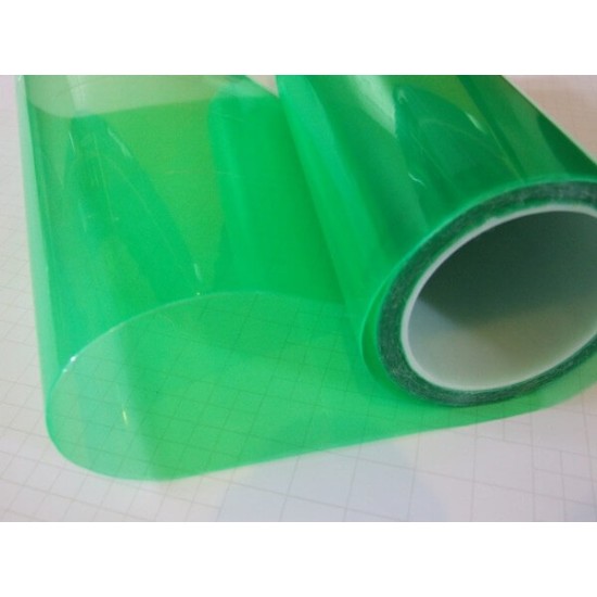 Fólia na svetlá - Zelená (hrúbka 0,2 mm)