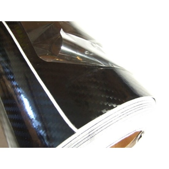 Čierna 5D karbónová fólia (vzor 3)