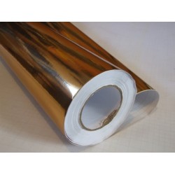 Chrómová fólia - zlatá