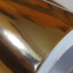 Chrómová fólia - zlatá